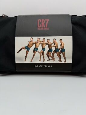 CR7 Cristiano Ronaldo Men’s Multiple Colors - 5 Pack - Boxer Trunks